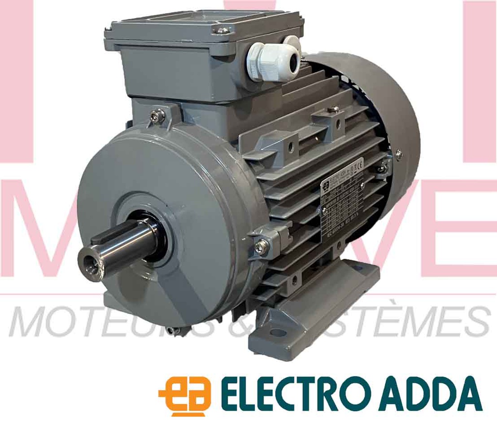 Moteur électrique triphasé 230/400v 3000 tr/min 0,75kw