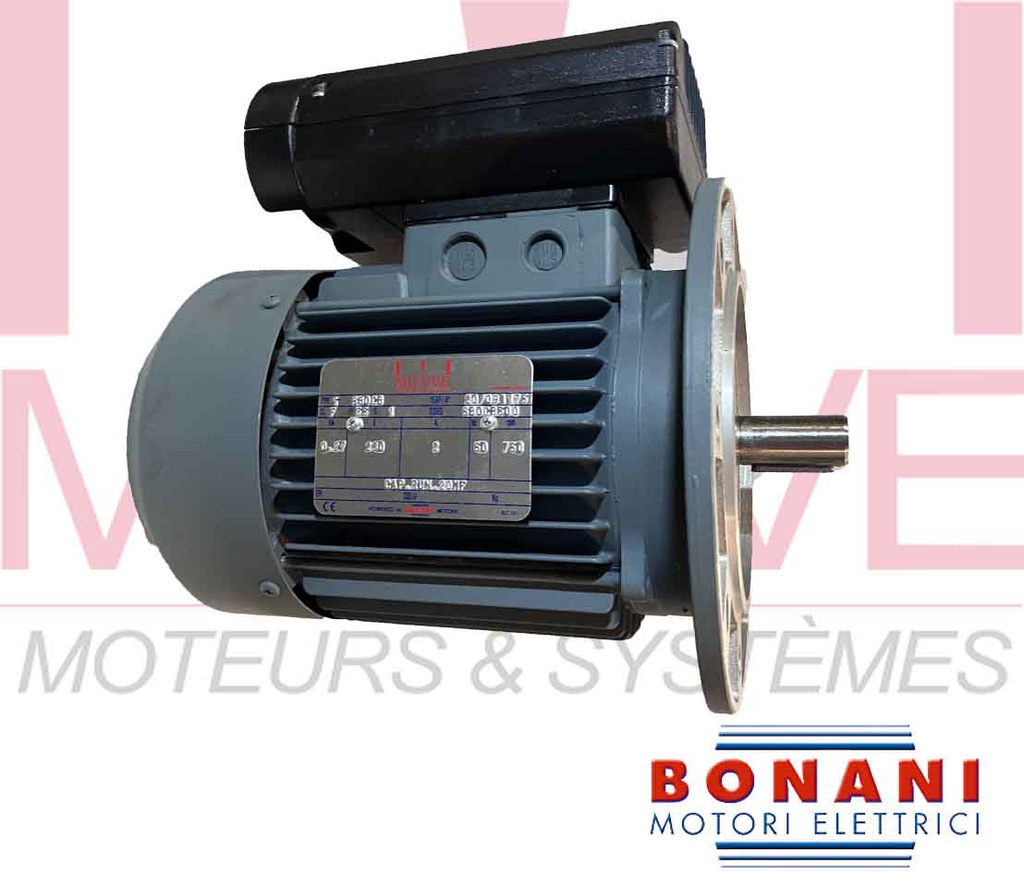 Moteur d'épuration monophasé 0,27kw